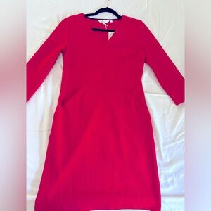 Beautiful NWT Boden Size 4 Red Dress with pockets!
